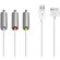 Apple MB129LL/B Composite AV Cable for iPod or iPhone with USB Connectors: Picture 2 thumbnail