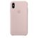Apple Silicone Case for iPhone X - Pink ...: Picture 2 thumbnail