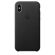 Apple Leather Case for iPhone X - Black: Picture 2 thumbnail
