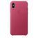 Apple Leather Case for iPhone X - Pink F...: Picture 2 thumbnail
