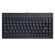 Adesso AKB-110B EasyTouch Mini Keyboard, USB + PS/2, Black: Picture 2 thumbnail