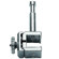 Avenger Square Clamp with 5/8" Stud, Fits Pipe 35x35mm: Picture 1 thumbnail