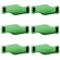 Avenger Green T-Tops, Set Of 6: Picture 3 thumbnail