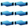 Avenger Light Blue T-Tops, Set Of 6: Picture 2 thumbnail