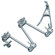 Avenger Chrome Articulated Arm with a Spring Clamp.: Picture 1 thumbnail