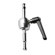 Avenger Heavy-Duty Baby Swivel Pin, 5/8" Hexagonal, with Ball & Socket and Ratchet Handle.: Picture 1 thumbnail