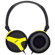 AKG Acoustics AKG K518LE Limited-Edition Headphones with Unique 3D-Axis Folding Mechanism, 16Hz to 24Hz Frequency Response, Yellow: Picture 2 thumbnail