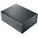 TAP Sonoma Designer Bonded Leather Photo Box, Magnetic closure, Holds 200 4x6" Prints, Color: Black.: Picture 2 thumbnail