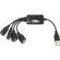 Aleratec High-Speed Flexible USB 2.0 4-Port Hub with Splitter Cable: Picture 2 thumbnail