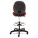 Alera IN4631 Interval Series Swivel Task Stool, 100% Acrylic, Tone-On-Tone Pattern, Burgundy: Picture 2 thumbnail