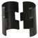 Alera SW59SL Wire Shelving Shelf Lock Clips, Plastic, 4 Clips/Pack, Black: Picture 1 thumbnail