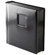 Flora Bella Series Professional Library Bound Album with Window Cover, Medallion - Black Cover with Black Trimmed Black Pages, 12 Page Capacity Holds 24 10x10" Photos.: Picture 4 thumbnail