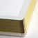 Flora Professional Library Bound Bella Album, Pearl Cover with Gold Trimmed Ivory Pages, 18 Page Capacity Holds 36 10x10" Photos.: Picture 1 thumbnail