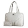 Acme Made Kate, Polyurethane Designer Womans Hand Bag for 16" Notebooks, Natural White/Orange: Picture 3 thumbnail
