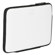 Acme Made Slick 10" Laptop Sleeve, StretchShell Neoprene, Secure Handle on Spine, Glossy White: Picture 1 thumbnail