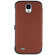 Anymode Folio Case for Samsung Galaxy S4, Brown: Picture 2 thumbnail