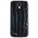 Anymode Leather Fashion Battery Cover Polycarbonate Case for Samsung Galaxy S4, Black: Picture 3 thumbnail