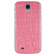 Anymode Leather Fashion Battery Cover Polycarbonate Case for Samsung Galaxy S4, Pink: Picture 3 thumbnail