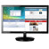 AOC 21.5" Widescreen LED LCD Monitor, 1920x1080 Resolution, 50000000:1 Contrast Ratio, 250 cd/m2 Brightness, DVI-D, VGA Input, Piano-Black: Picture 3 thumbnail