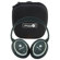 Able Planet NC350BC True Fidelity Around the Ear Active Noise Cancelling Headphone, LINX Audio Technology, Black/Chrome: Picture 1 thumbnail