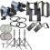 ARRI H-3 Hybrid AC Kit with Wheels, 2x150 W Tungsten Fresnel Lights (120-230 V AC): Picture 4 thumbnail