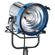 M90 HMI Lamp Head, Blue/Silver