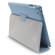 AT&T Leather Folio Golf Case for New iPad and iPad 2, Blue: Picture 2 thumbnail