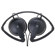 Audio-Technica ATH-ES55BK On-Ear Headphones with Large-diameter 40mm Drivers and Luxurious Earpads, Black: Picture 1 thumbnail