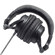 Audio-Technica ATH-PRO500BK Professional DJ Monitor Headphones with Strong 40mm Driver, Flexible Cord, Folding Design and Large Earpads: Picture 1 thumbnail