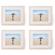 Aura Frames 9.7" High Resolution LED Digital Photo Frame, Ivory Rosegold (4-Pack): Picture 2 thumbnail