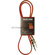 Tascam 4' Translucent 1/4" Male TS to 1/4" Male TS Audio Cable, Red: Picture 2 thumbnail