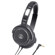 Audio-Technica ATH-WS55 Solid Bass Over-Ear Headphones, 10-24000 Hz Frequency Response, 500 mW Input Power, 40 Ohms Impedance, Black: Picture 2 thumbnail