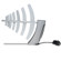 Terk Non Amplified Directional Indoor HDTV High Definition TV Antenna: Picture 6 thumbnail