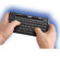 AZiO KB178RT Mini Thumb Keyboard, 2.4GHz Wireless RF Technology: Picture 3 thumbnail