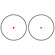 Barska 1 x 25mm Red Dot Rifle, Shotgun & Handgun Scope, Matte Black Finish with 5 MOA Illuminated Red & Green Dot Reticle, 30mm Tube.: Picture 2 thumbnail