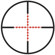 Barska 1 - 4 x 24mm IR Electro Sight Series Riflescope, Matte Black Finish with Illuminated Red Mil Dot Reticle & Multi Picatinny Tactical Mounts: Picture 3 thumbnail