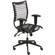 Balt BLT34448 Seatflex Series Swivel/Tilt Upholstered Managerial Chair with Arms & Padded Seat, Black: Picture 3 thumbnail