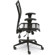 Balt BLT34448 Seatflex Series Swivel/Tilt Upholstered Managerial Chair with Arms & Padded Seat, Black: Picture 2 thumbnail