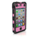 Ballistic Hard Core (HC) Case for iPhone 4/4S - Black/Hot Pink: Picture 1 thumbnail