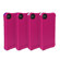 Ballistic Life Style Smooth Case for iPhone 4/4S - Hot Pink - with Bumpers: Picture 4 thumbnail