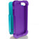 Ballistic Shell Gel Case for iPhone 5/5s, Purple/Teal: Picture 2 thumbnail