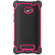 Ballistic Shell Gel Maxx Case for HTC 8X, Black/Hot Pink: Picture 1 thumbnail