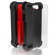 Ballistic Shell Gel Maxx Case for iPhone 5/5s, Black/Red: Picture 3 thumbnail