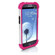 Ballistic Shell Gel Maxx Case for Samsung Galaxy S3, Hot Pink/White: Picture 2 thumbnail
