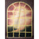 Belle Drape Scenic Series, 10x12' Painted Muslin Background, Style #904. Color: Window with Brown Hues: Picture 1 thumbnail