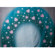 Belle Drape Scenic Series, 10x12' Painted Muslin Background, Style #907, Color: Pink Hearts with Stars: Picture 1 thumbnail