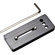 Benro PL-100 Black Quick Release Plate II - Anti-twist Flange: Picture 1 thumbnail