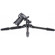 Benro A1192TB0 Flat Traveller II Aluminum Tripod Kit, 17.63lbs Load Capacity, 67.71" Maximum Height, 5 Leg Sections: Picture 2 thumbnail