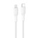 Belkin BoostCharge Pro 15W USB-C to Lightning Braided Cable, White: Picture 1 thumbnail