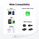 Belkin BoostCharge Pro 15W USB-C to Lightning Braided Cable, White: Picture 6 thumbnail